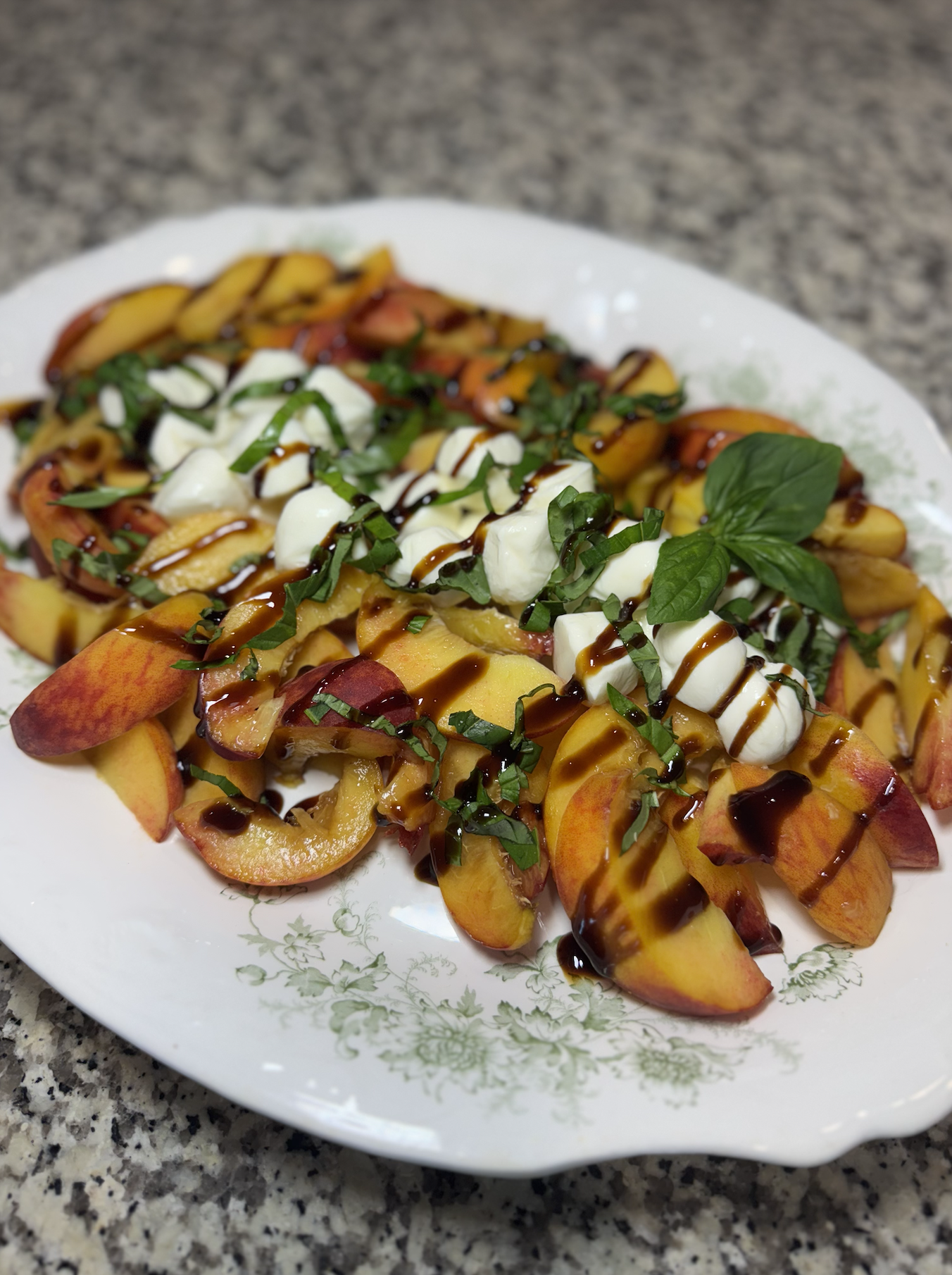 Peach Caprese Salad