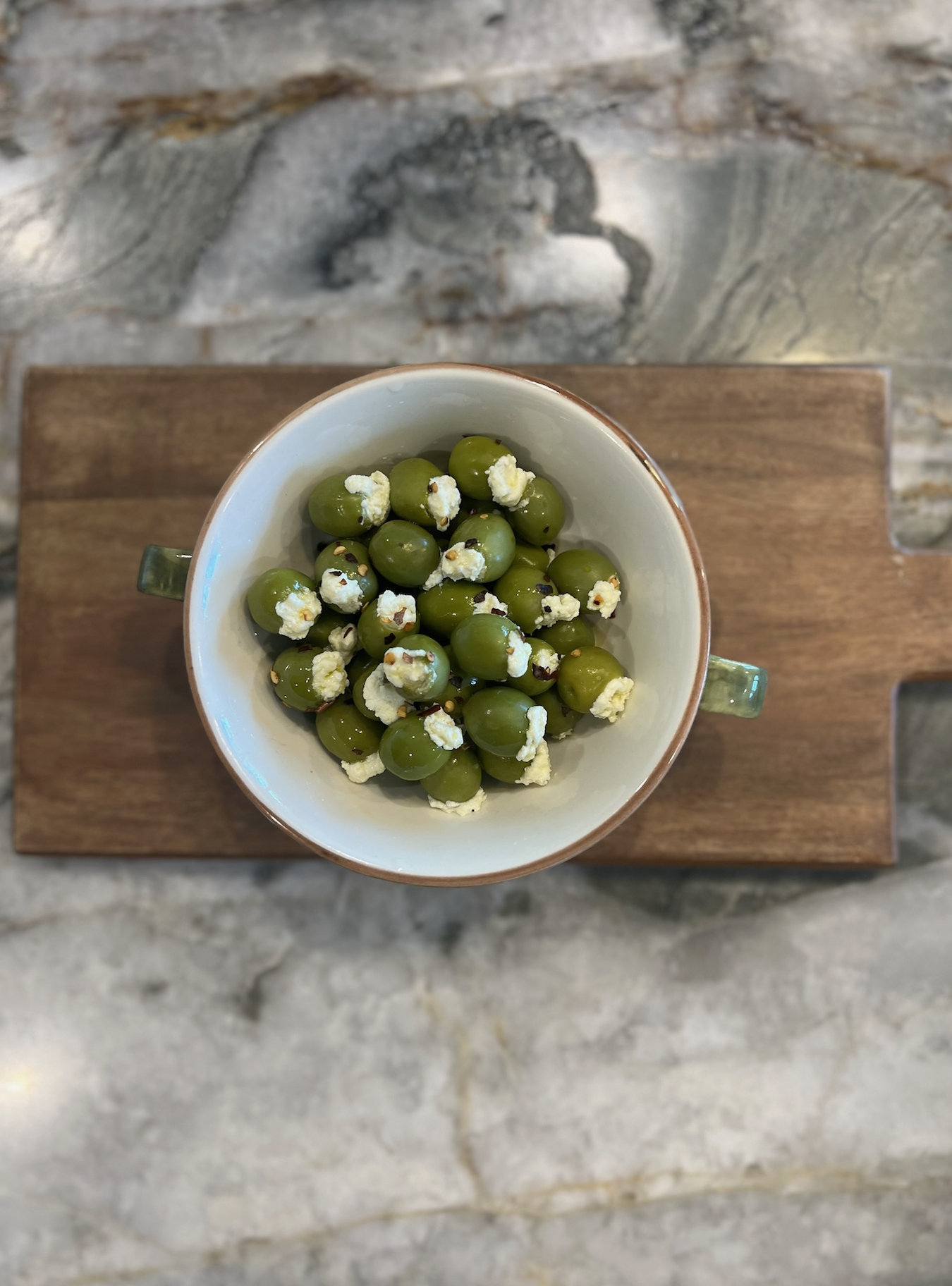 Whipped Feta with Olives