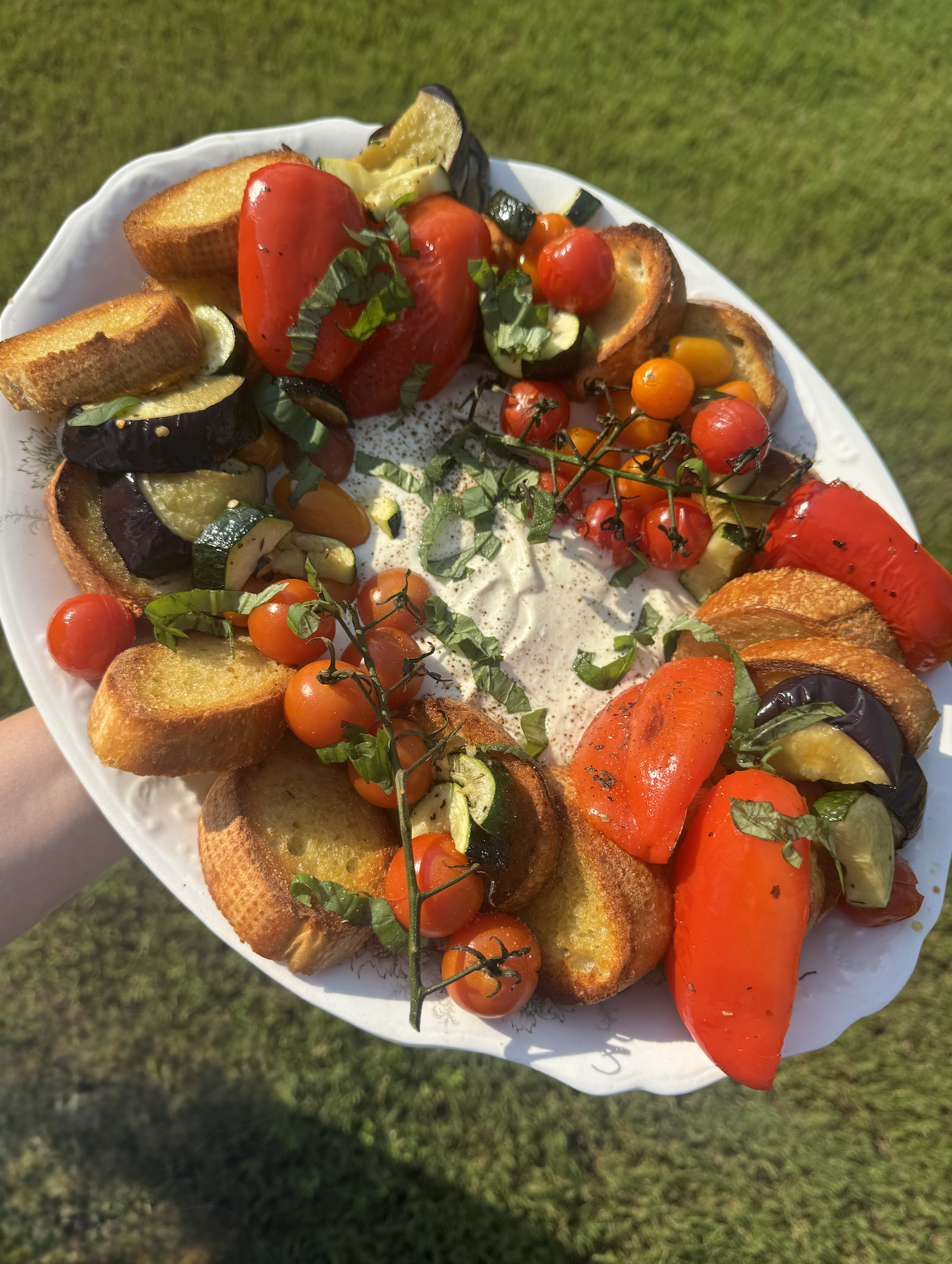 Whipped Ricotta & Roasted Veggies