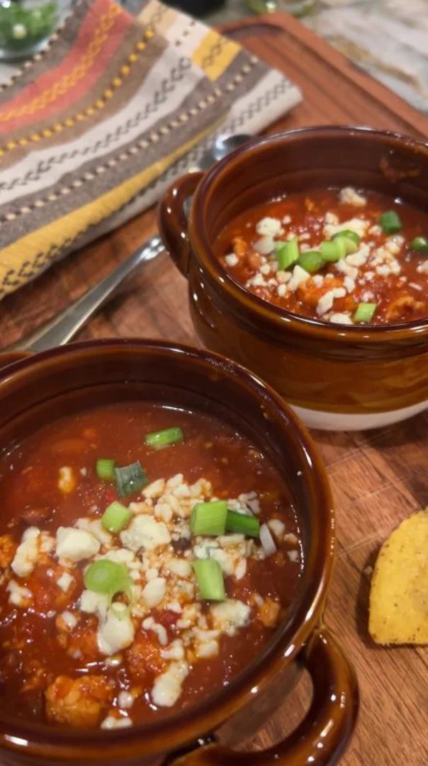 Buffalo Chicken Chili