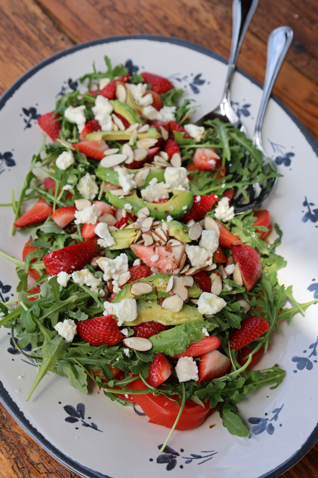 Strawberry & Heirloom Garden Salad